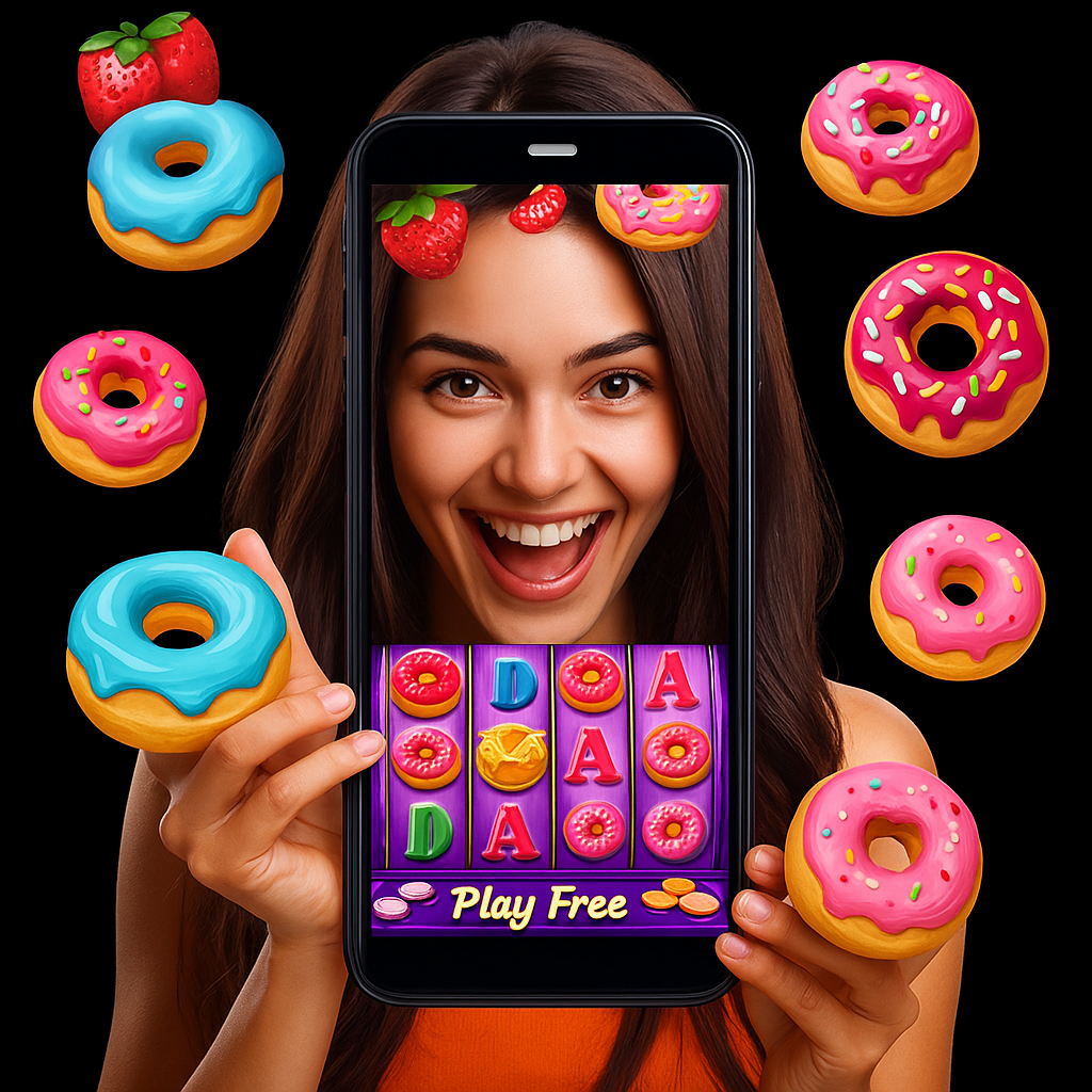 Players enjoying free social casino games