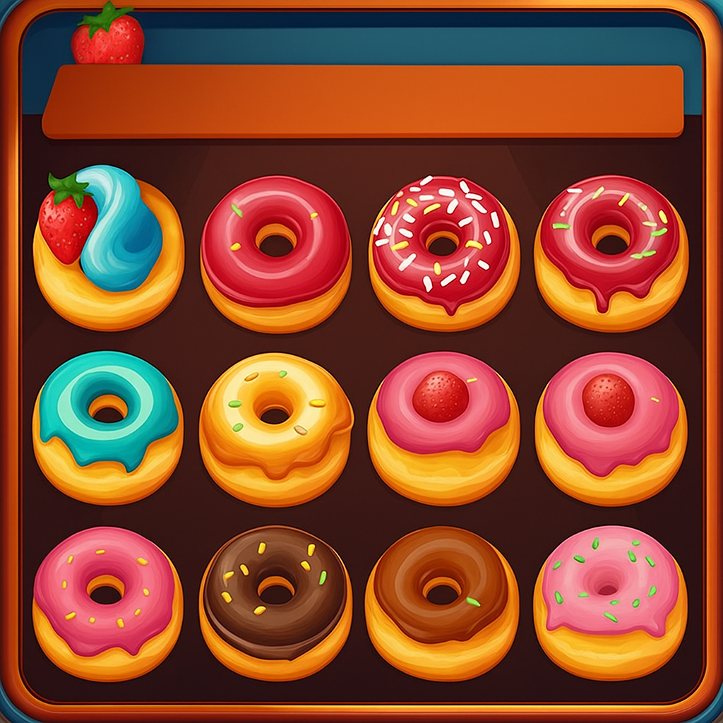 Donuts social slot-style casino game